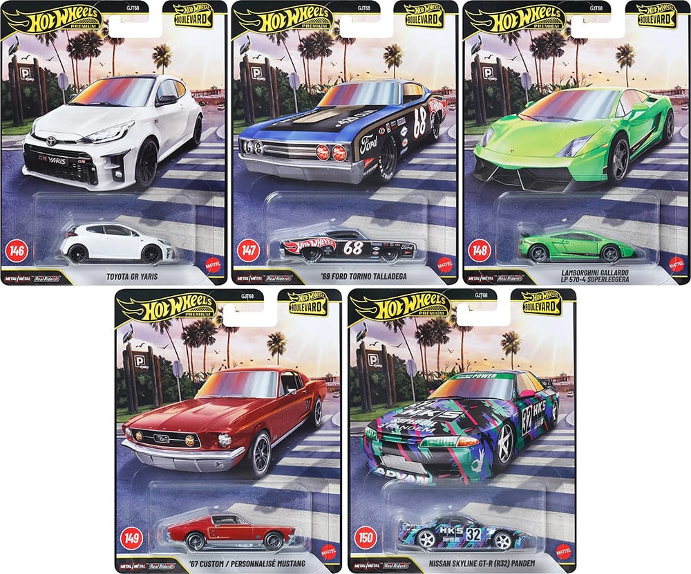Hot Wheels Boulevard - 146 - 150