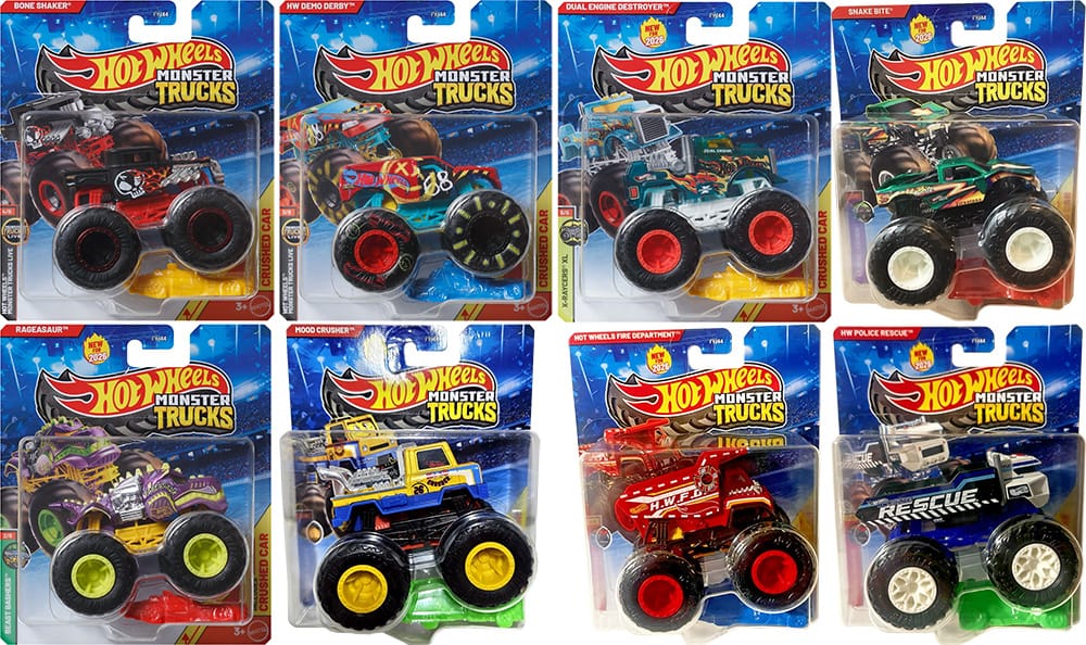 2026 Hot Wheels Monster Trucks - Mix 2