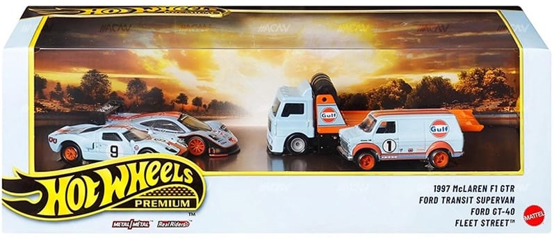 Gulf- 2026 Hot Wheels Diorama Box Set