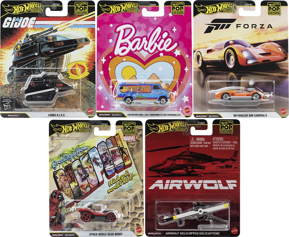 Hot Wheels 2026 Pop Culture - Case Mix Q