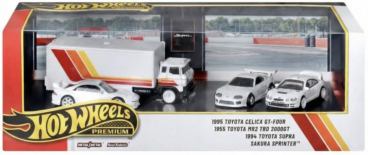Toyota - Hot Wheels 2026 Diorama Box Set
