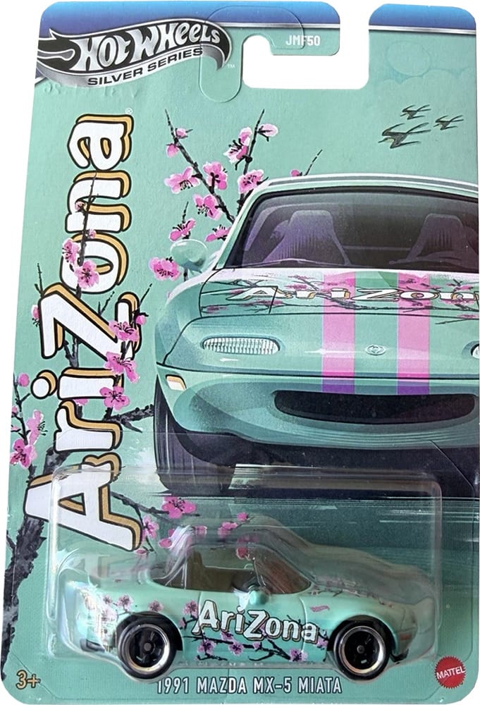 Hot Wheels 1991 Mazda MX-5 Miata - AriZona Beverages