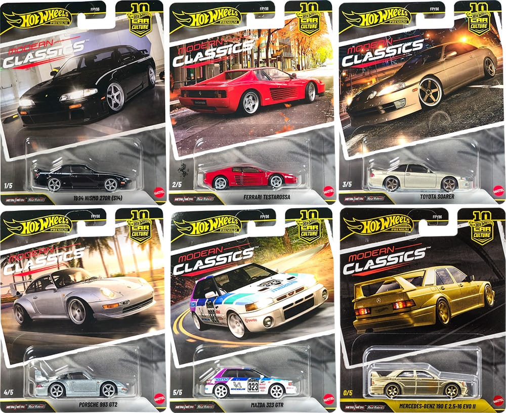 2026 Hot Wheels Car Culture - Modern Classics