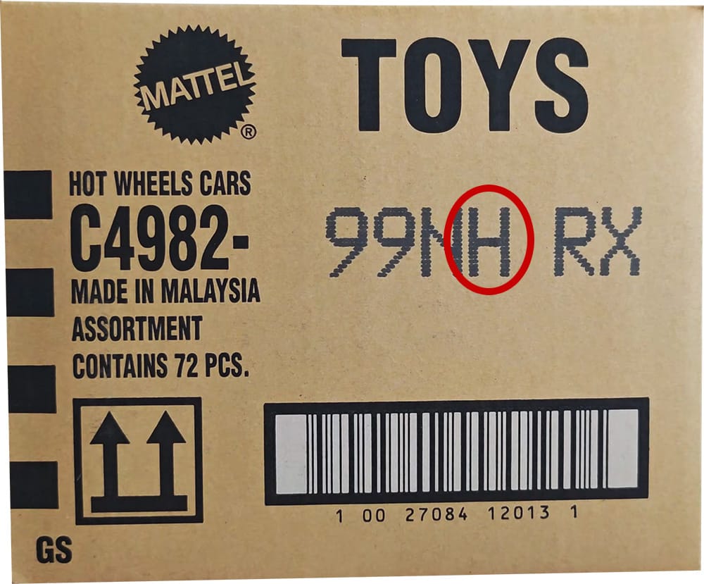 2026 Hot Wheels Mainlines - Case Mix H -Recolors