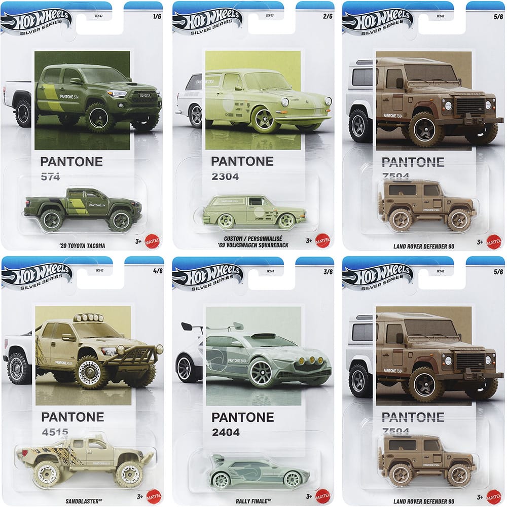 Hot Wheels 2026 Pantone Series - Mix 2