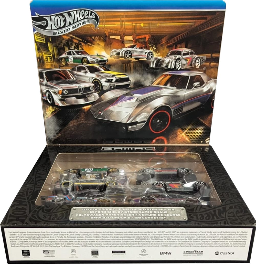 Hot Wheels 2026 Zamac 6-Car Box Set - Loose