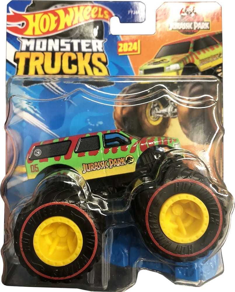 Jurassic Park Monster Trucks 2024 Treasure Hunt