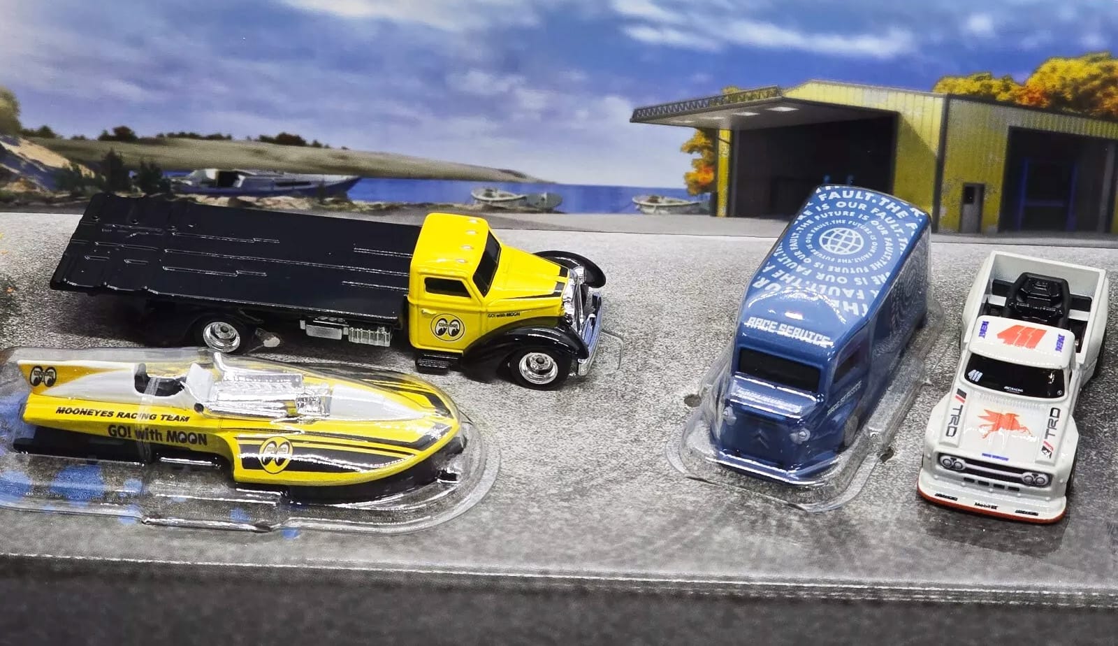 Vintage Race Team Hot Wheels Box Set Loose