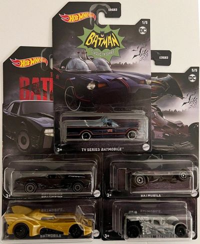 2023 Hot Wheels Batman 5-Pack