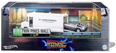 Hot Wheels Back to the Future 40th Anniversary Set