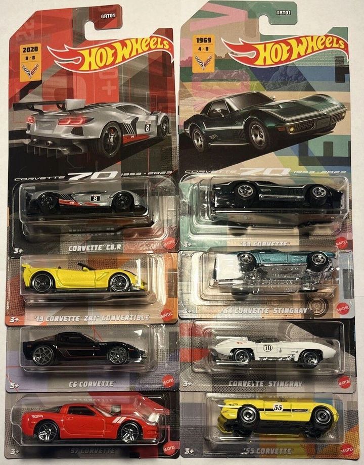 Hot Wheels Corvette 70 Basic Series