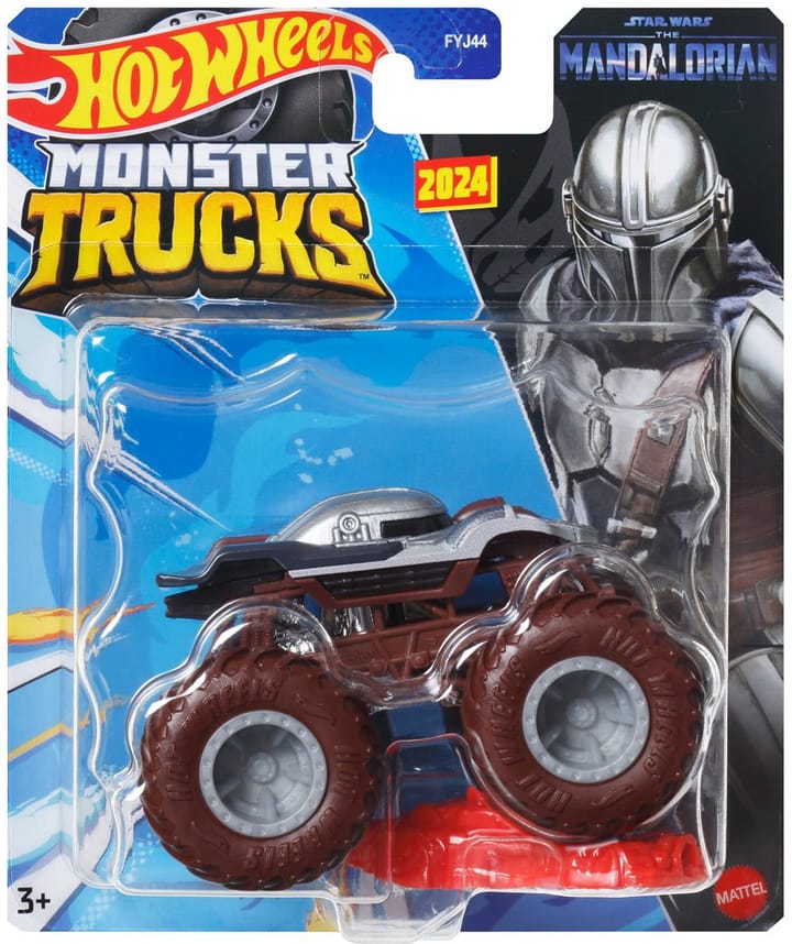 2024 Hot Wheels Monster Trucks Mix C   The Mandalorian 1 