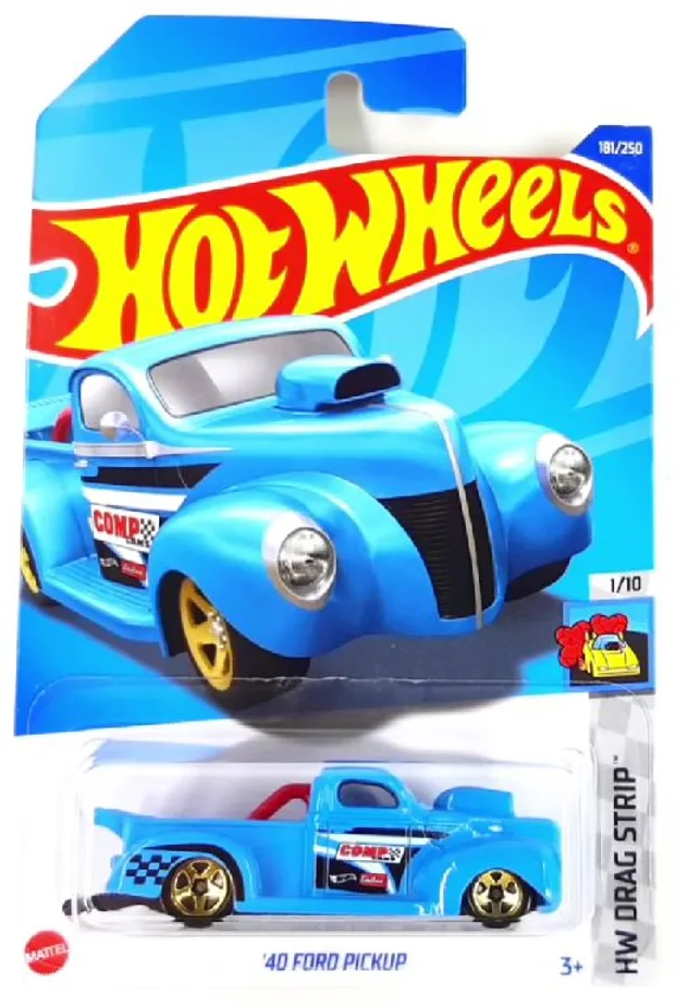 '40 Ford Pickup, '69 COPO Camaro + More Hot Wheels Mainlines