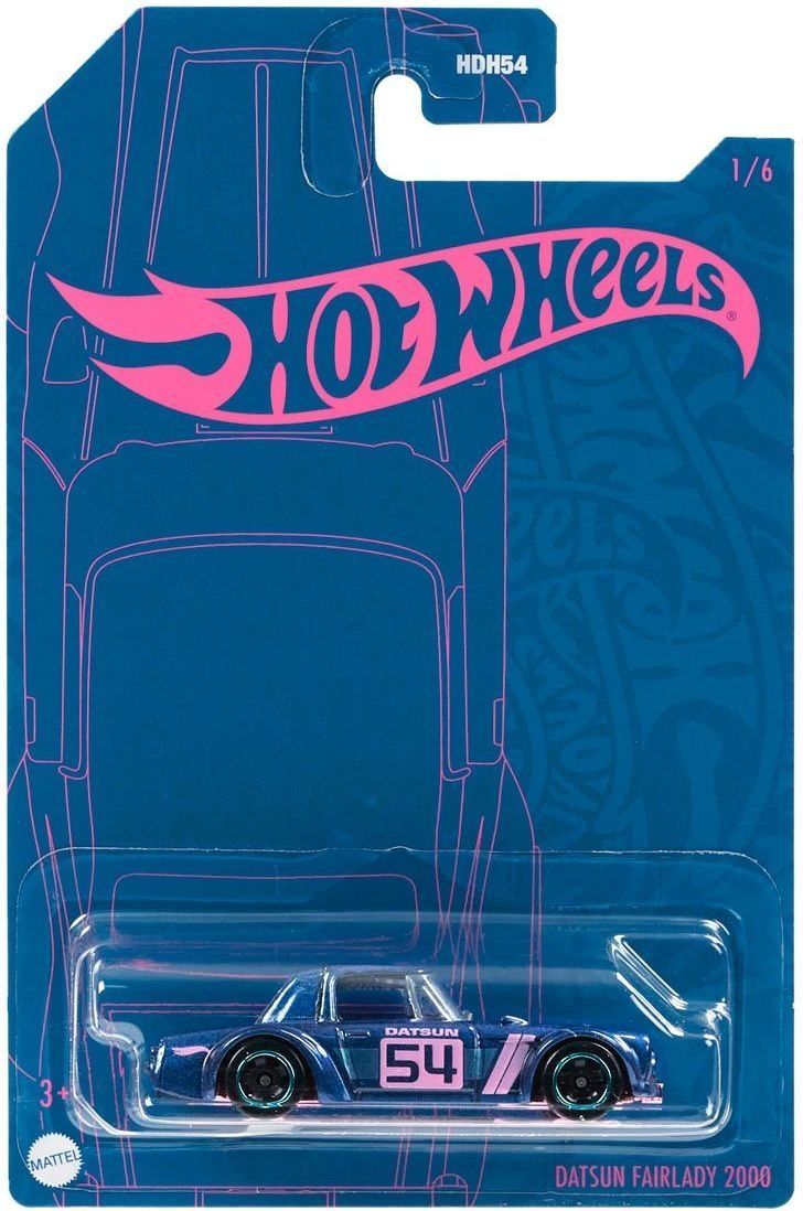 Hot Wheels Satin Blue & Pink - Mix 2