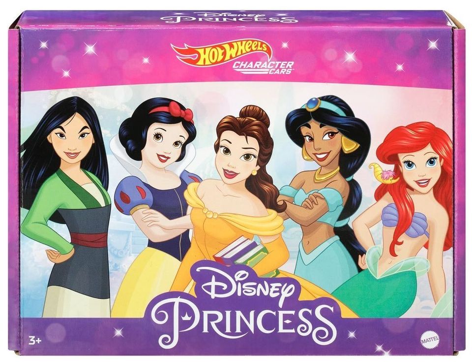 Disney Princess Character Cars Box Set