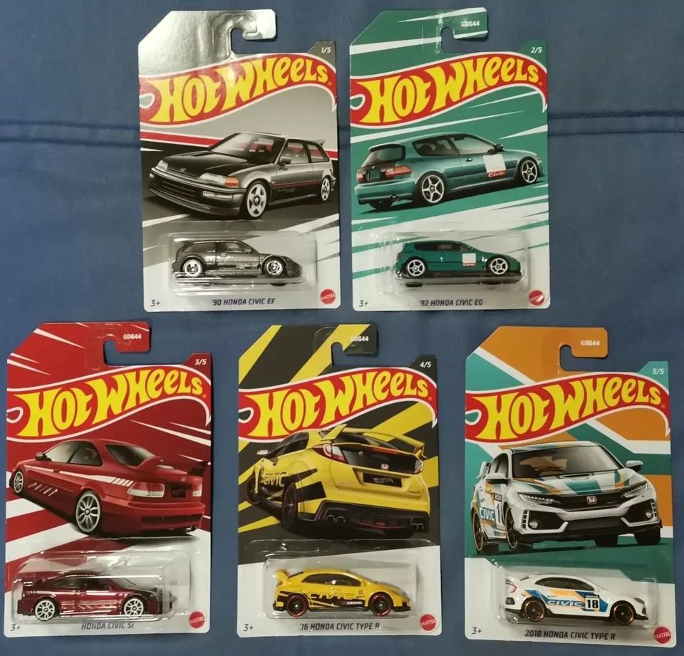 Hot Wheels Honda Civic Basic Series