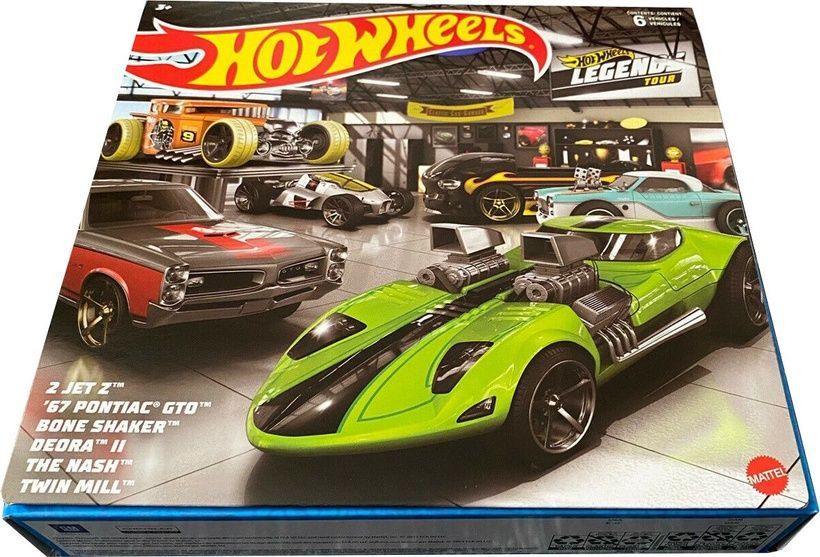 Hot Wheels Legends Tour 6-Car Box Set