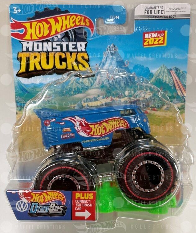 VW Drag Bus - 2022 Monster Trucks Treasure Hunt