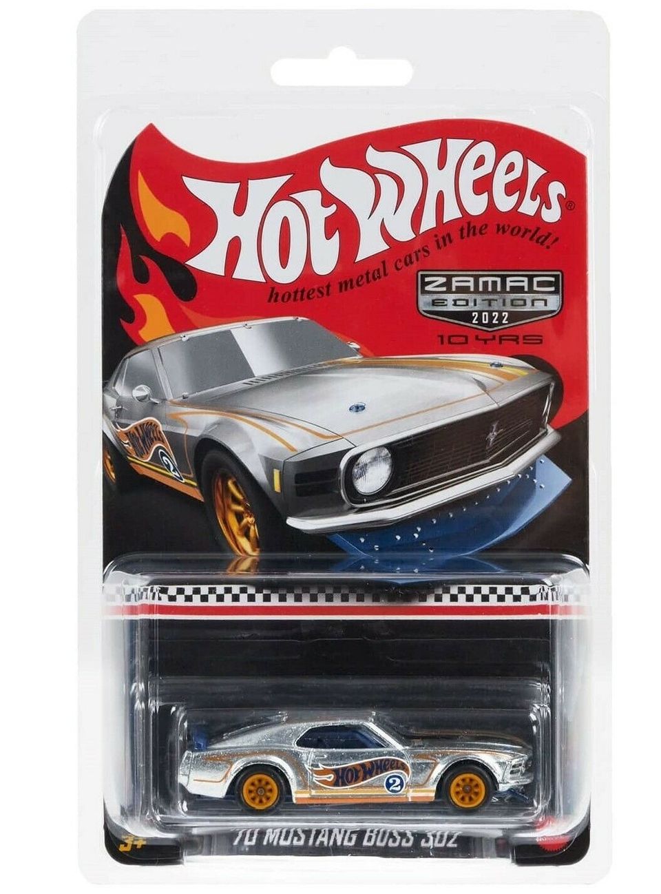 '70 Mustang Boss 302 - 2022 Zamac Edition - Carded