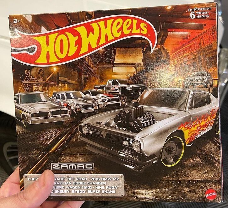 Zamac - Hot Wheels 6-Car Box Set