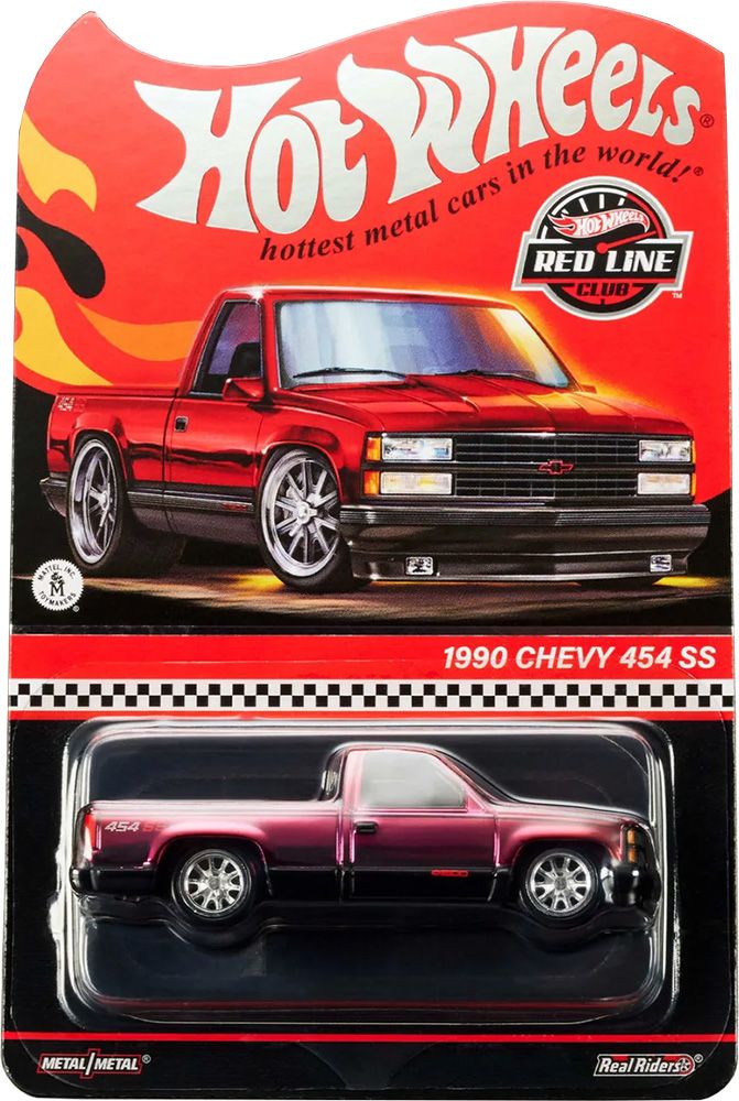 1990 Chevy 454 SS - Hot Wheels Red Line Club