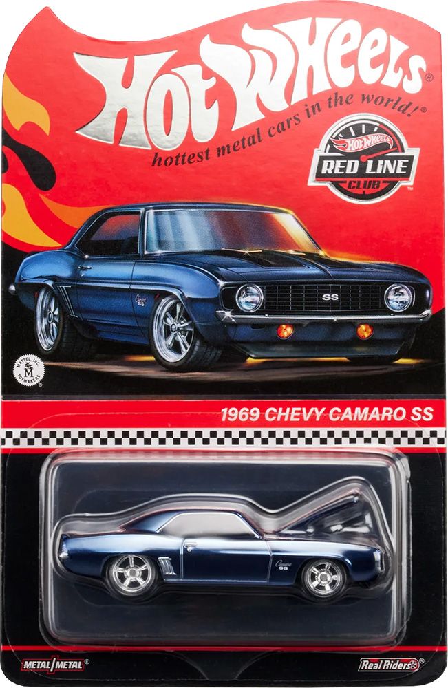 1969 Chevy Camaro SS - Hot Wheels Red Line Club