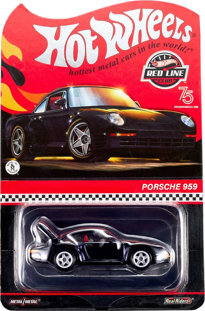 1986 Porsche 959 (Black) - Red Line Club