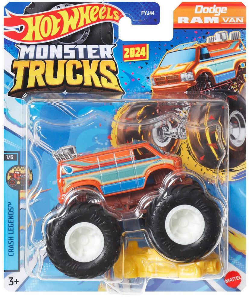 2024 Hot Wheels Monster Trucks - Mix B