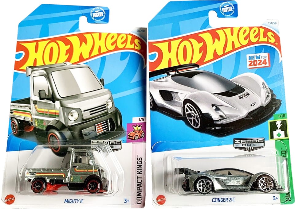 2024 Hot Wheels Zamac Edition 1 & 2