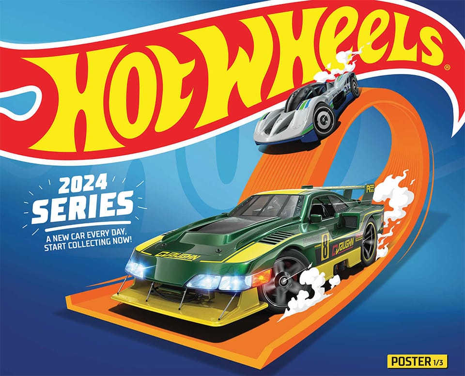 2024 Hot Wheels Poster 1