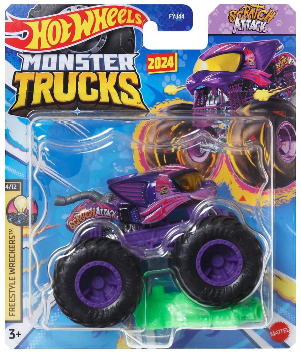 2024 Hot Wheels Monster Trucks - Mix D