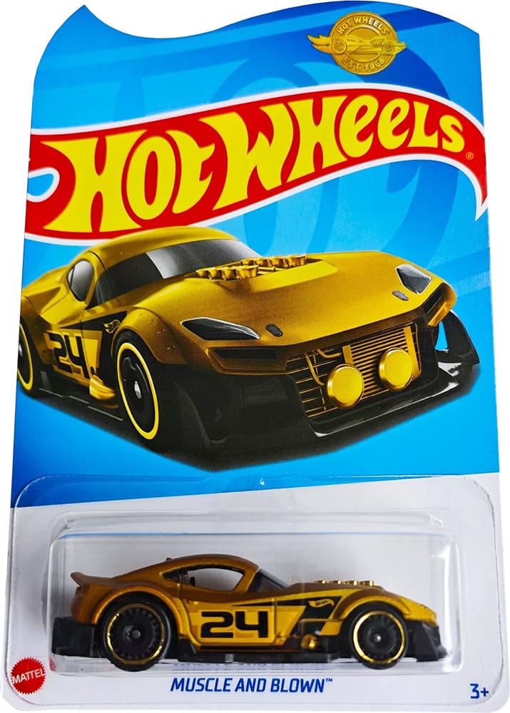 Hot Wheels 2024 Muscle and Blown Gold Edition