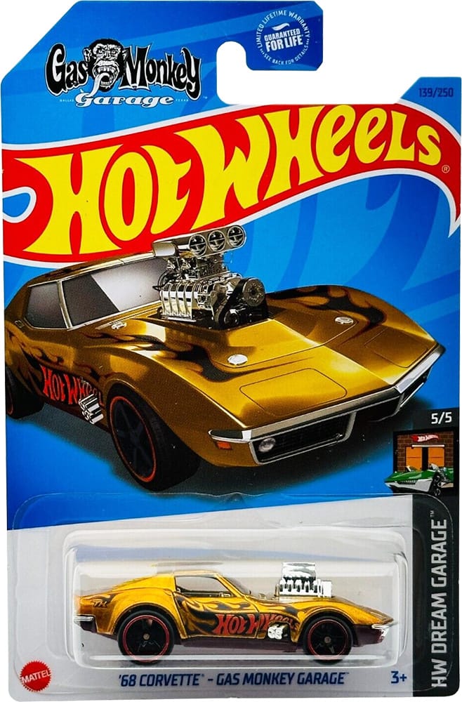 '68 Corvette – Gas Monkey Garage - 2023 Super Treasure Hunt - Hot Wheels Giveaway