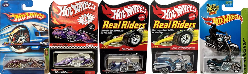 Hot Wheels Motorcycles - September Giveaways