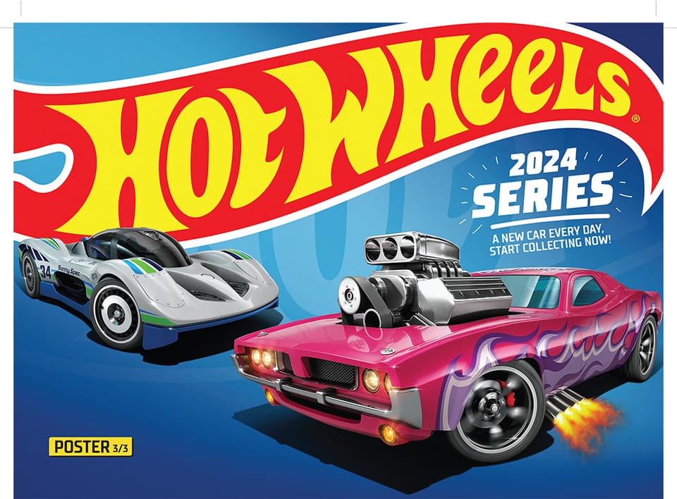 2024 Hot Wheels Poster 3