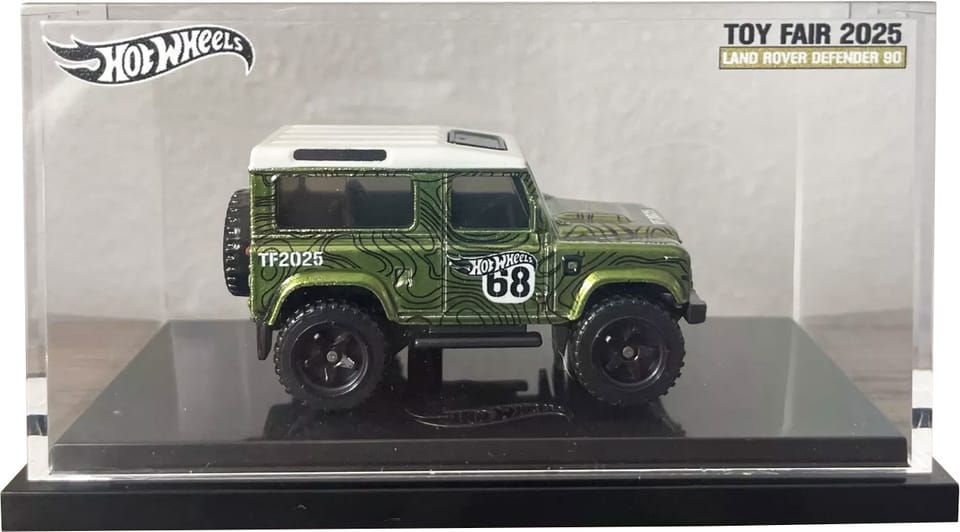 Hot Wheels 2025 Toy Fair Land Rover Defender 90