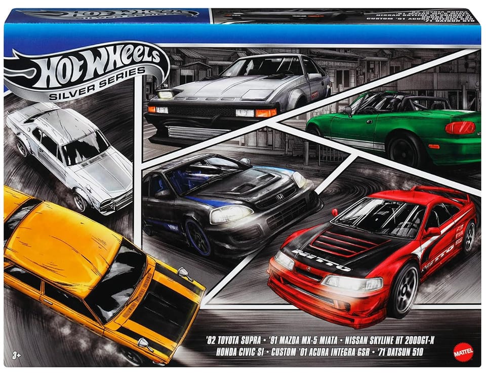 2025 Japanese 6-Car Box Set