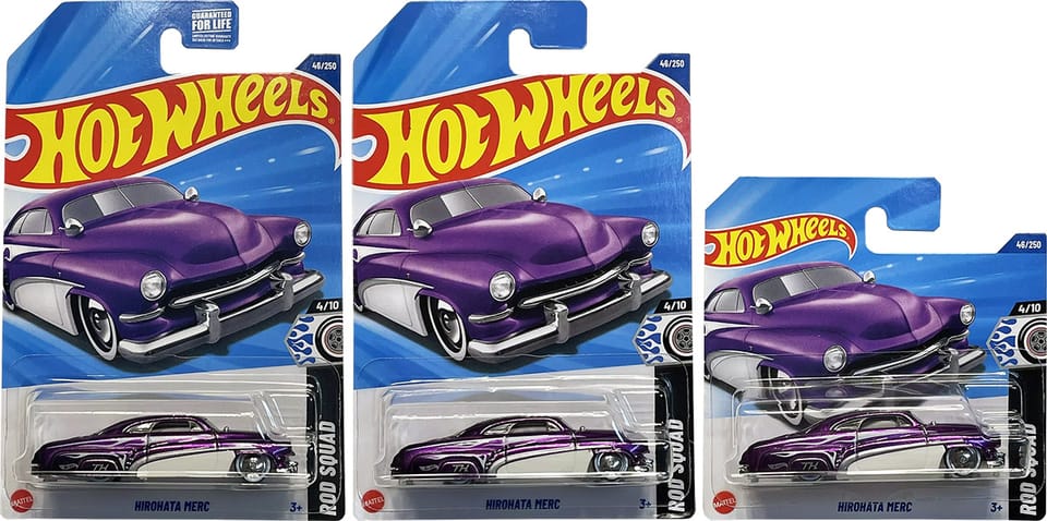 Hirohata Merc - Hot Wheels 2025 Super T-Hunt - US, Int. & Short Card