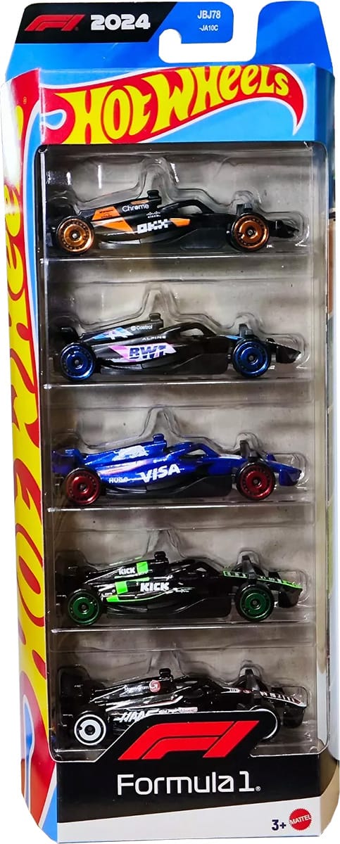 Formula 1 - 2025 Hot Wheels 5-Pack