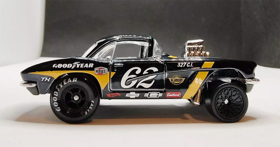 '62 Corvette Gasser - 2025 Hot Wheels Super Treasure Hunt