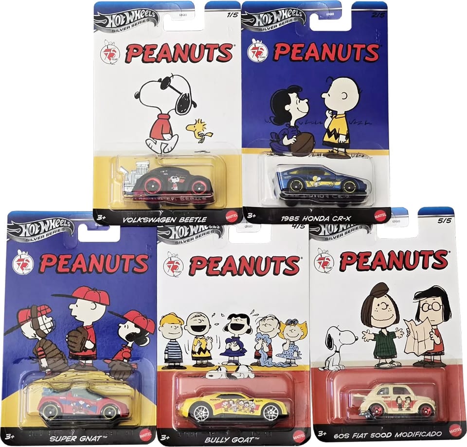 Hot Wheels 2025 Peanuts Series