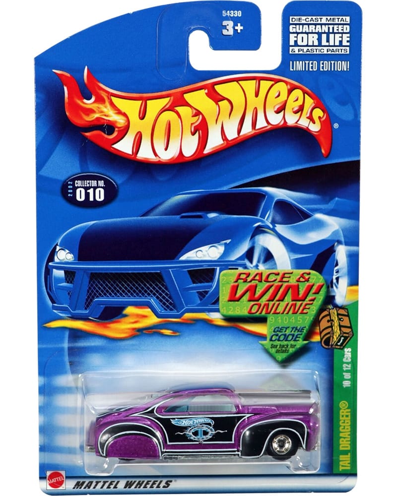 Tail Dragger - 2002 Treasure Hunt - Hot Wheels Giveaway