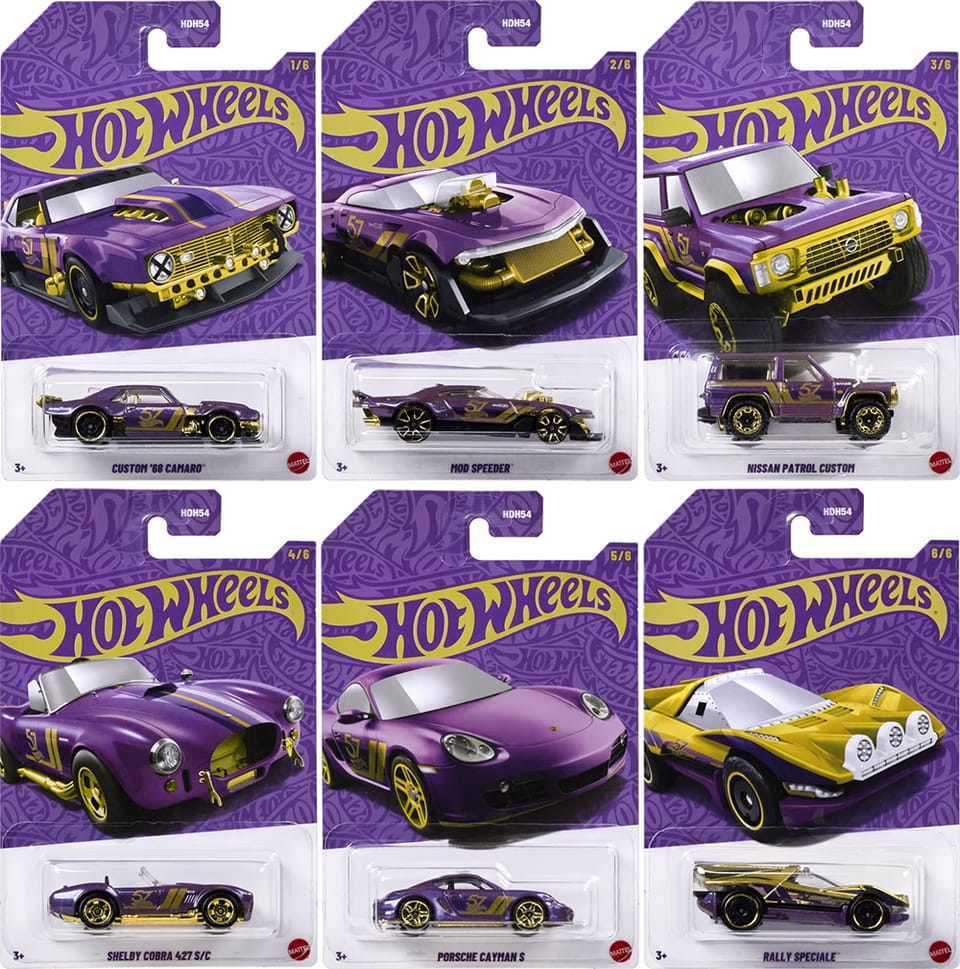 Hot Wheels 57th Anniversary Series - Mix 2