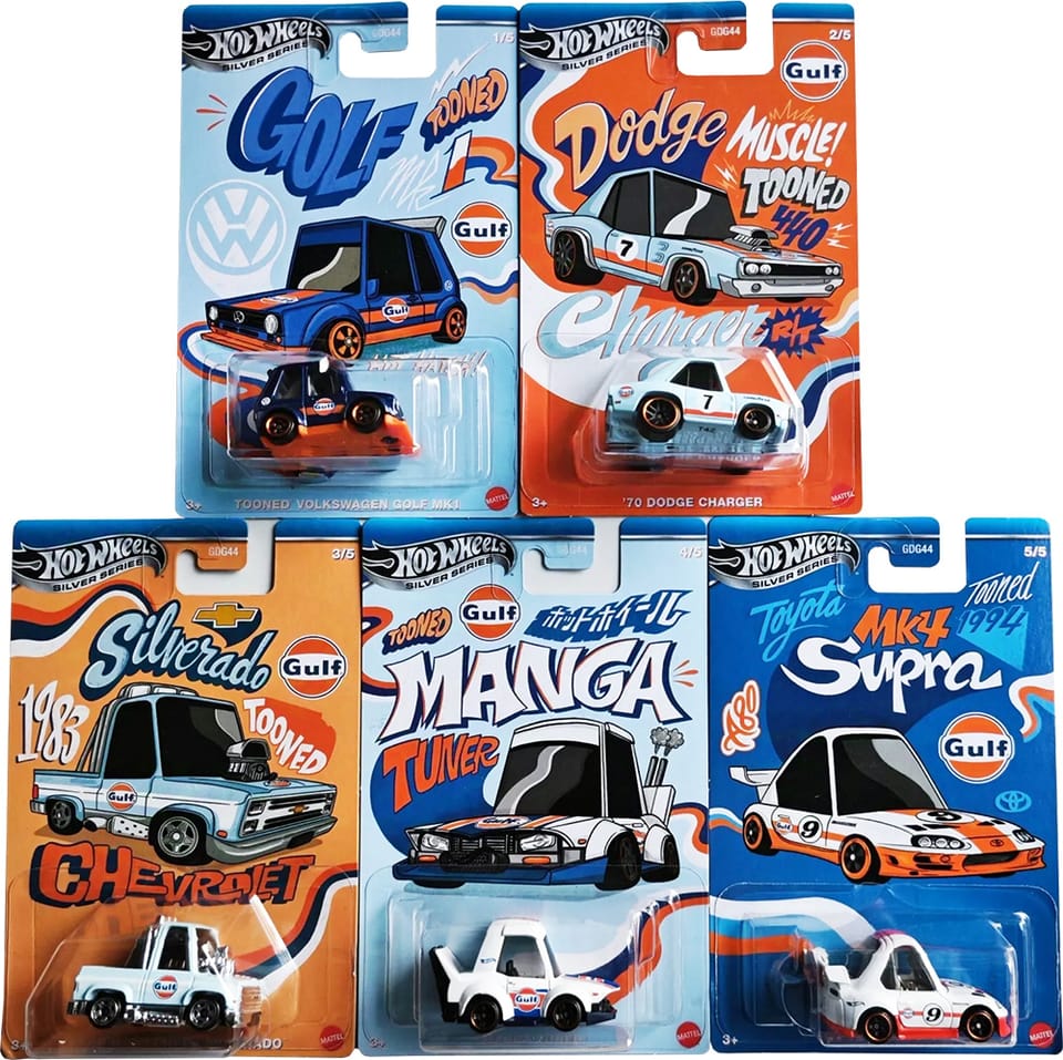 Hot Wheels 2025 Tooned Gulf Series