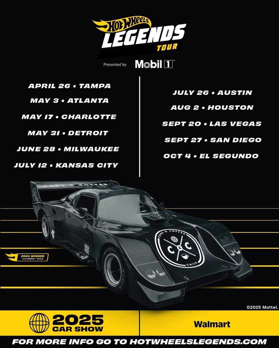 2025 Hot Wheels Legends Tour