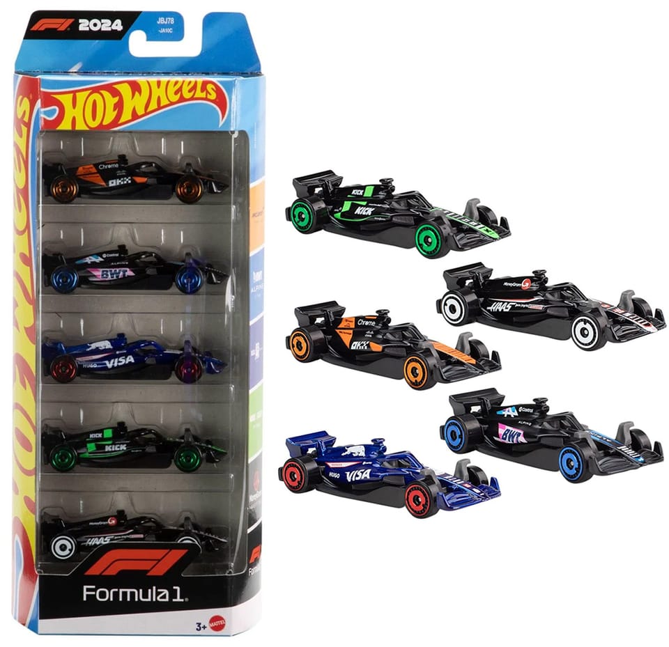 Formula 1 - 2025 Hot Wheels 5-Pack - Loose