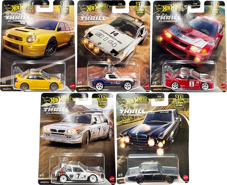 2026 Hot Wheels Car Culture - Thrill Climbers