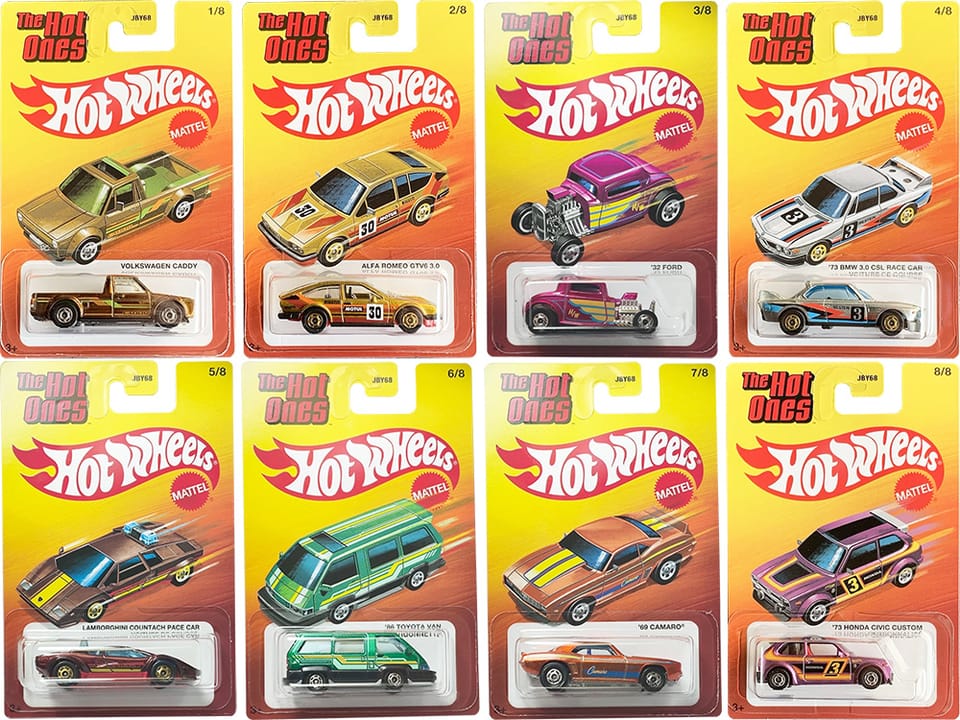 Hot Wheels 2026 The Hot Ones - Mix 2