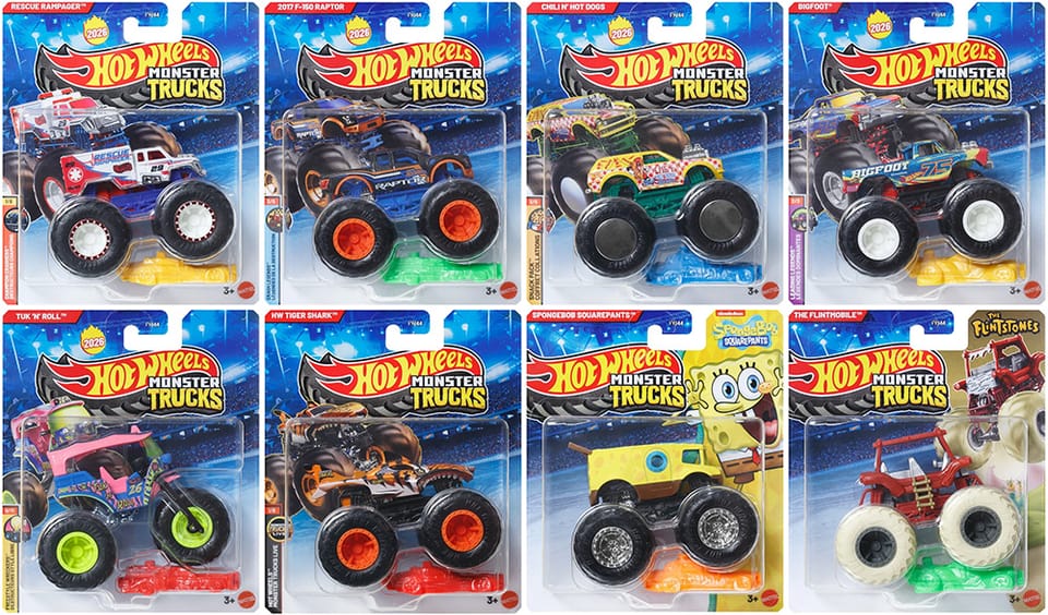 2026 Hot Wheels Monster Trucks - Mix 5